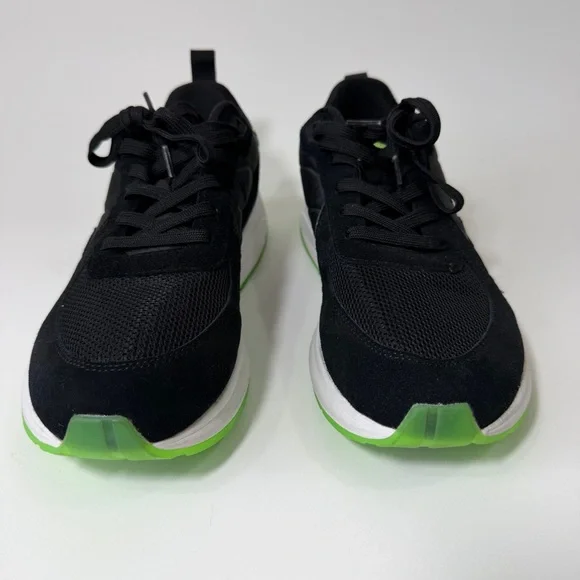 Municipal Origin Sneaker M.OG Black Lime Green Size 10/10.5 - Picture 5 of 13